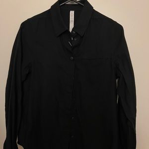 Lululemon full day ahead flannel shirt